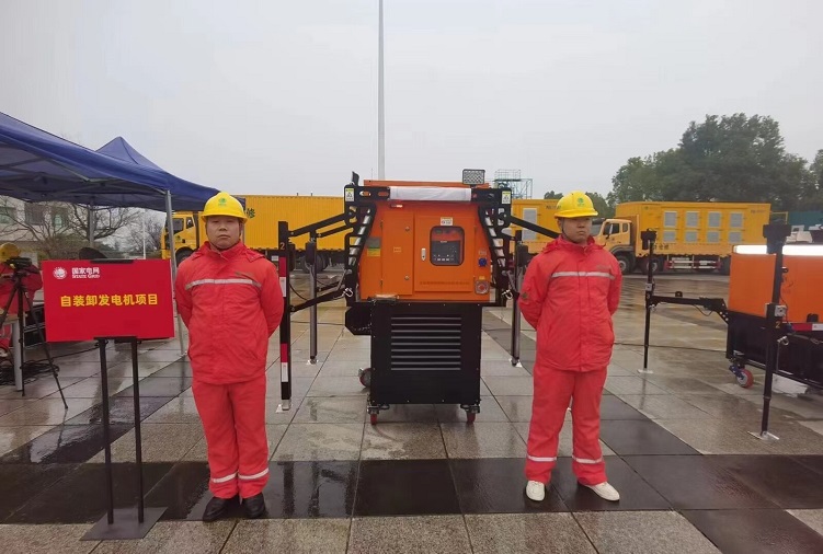 30kw自動裝卸車的柴油發(fā)電機