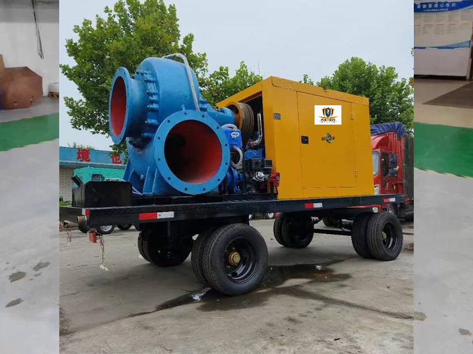 排澇3000立方柴油機水泵車