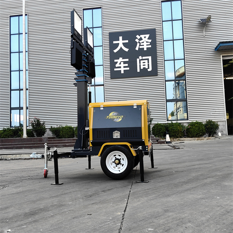 柴油发电机照明灯车